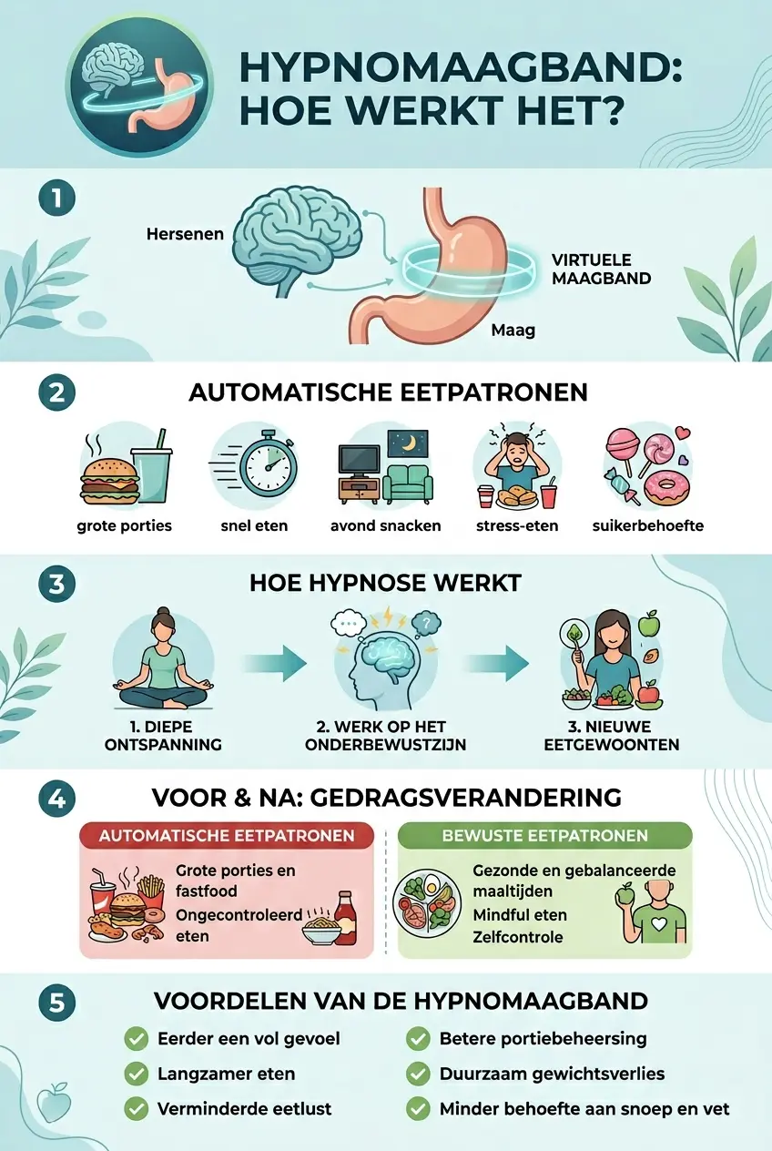 Hoe werkt een hypnomaagband